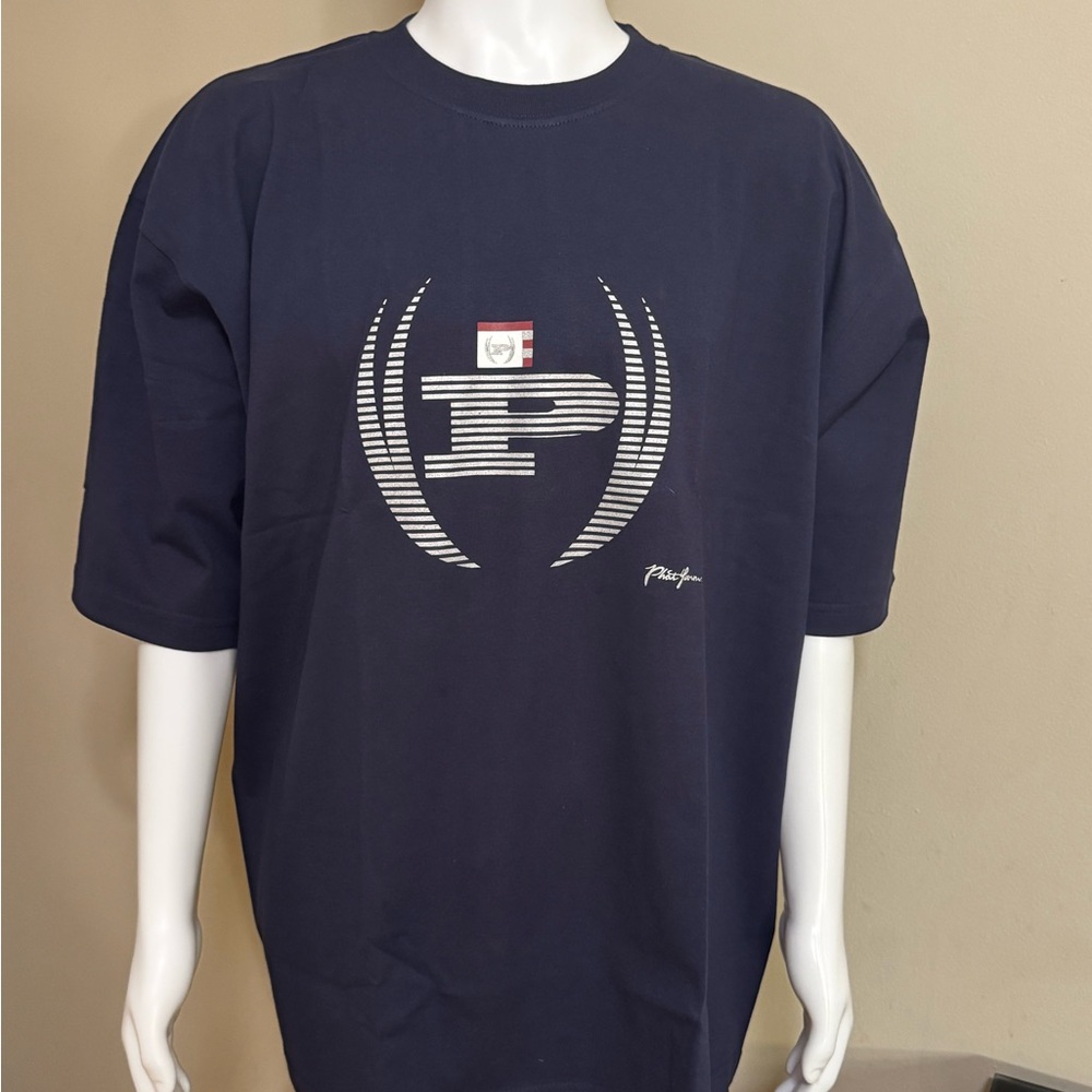 PHAT FARM Navy Blue Men's T-Shirt